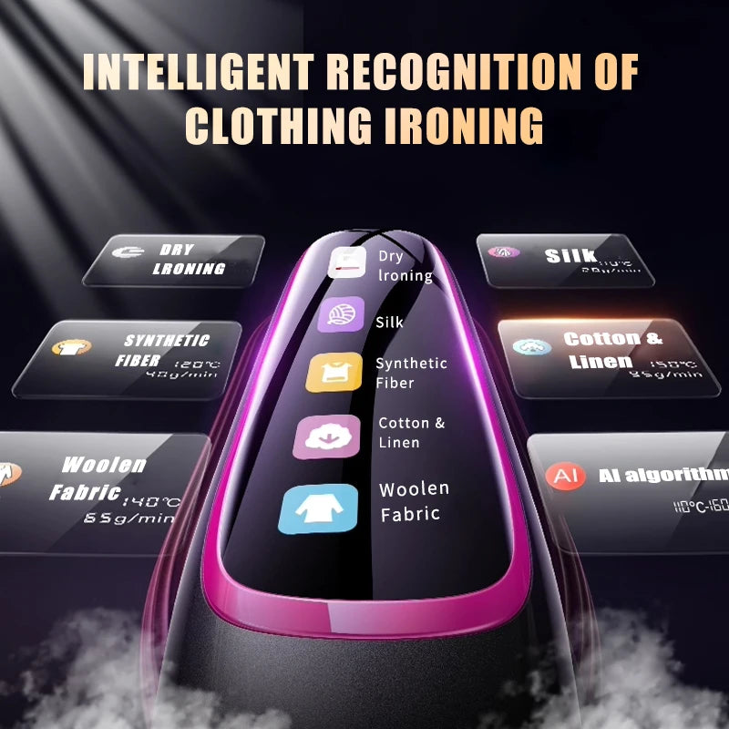 "Professional Handheld Clothes Steamer – Fast Heating, Portable for Home &amp; Travel"