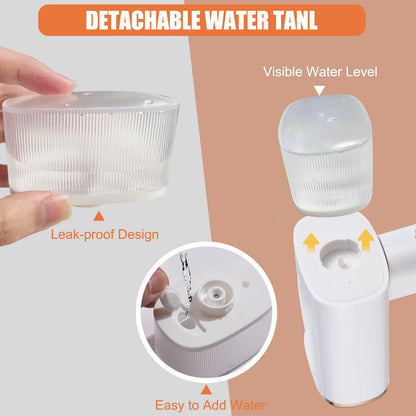 1000W Foldable Handheld Garment Steamer – Large 120ml Water Tank for Clothes &amp; Fabrics"