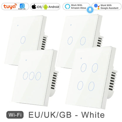 Tuya Smart Life WiFi Wall Touch Button 220V