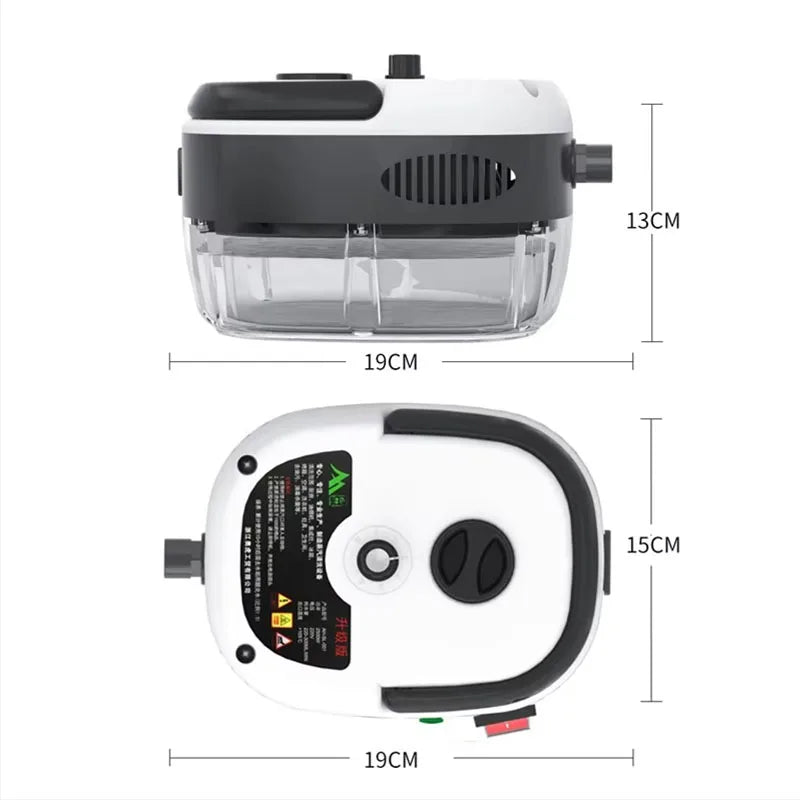 High-Temp Steam Cleaner for Range Hood, AC &amp; Glass – Household Disinfection &amp; Multi-Function