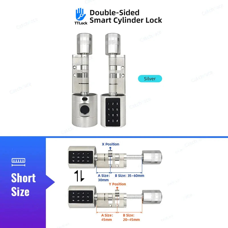 Keyless Euro Cylinder Smart Lock