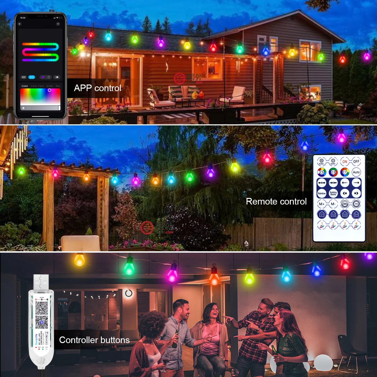 WiFi Smart LED String Lights