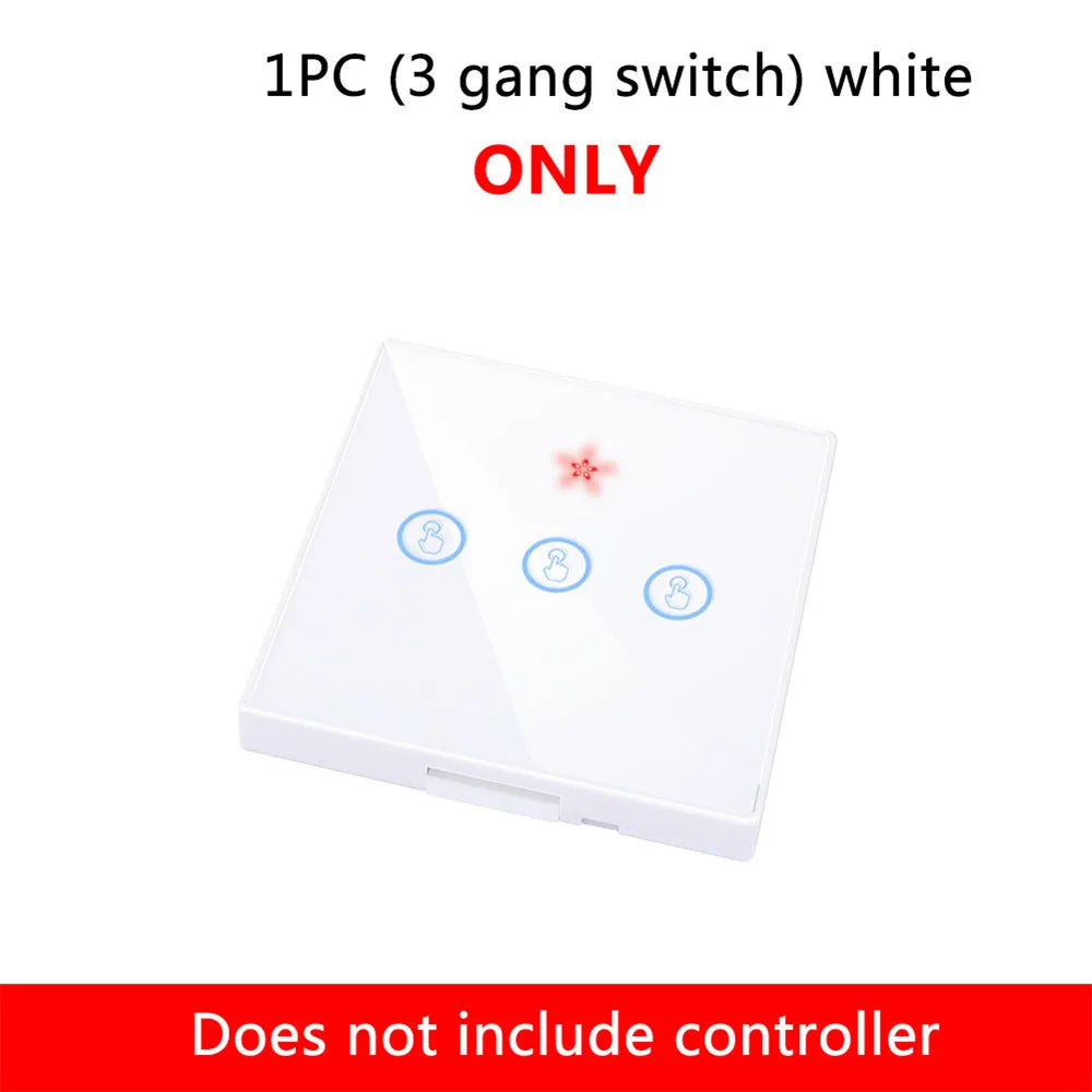 GERMA Smart Touch Light Switch with 433MHz Remote
